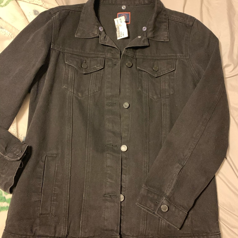 Black Jean Jacket
